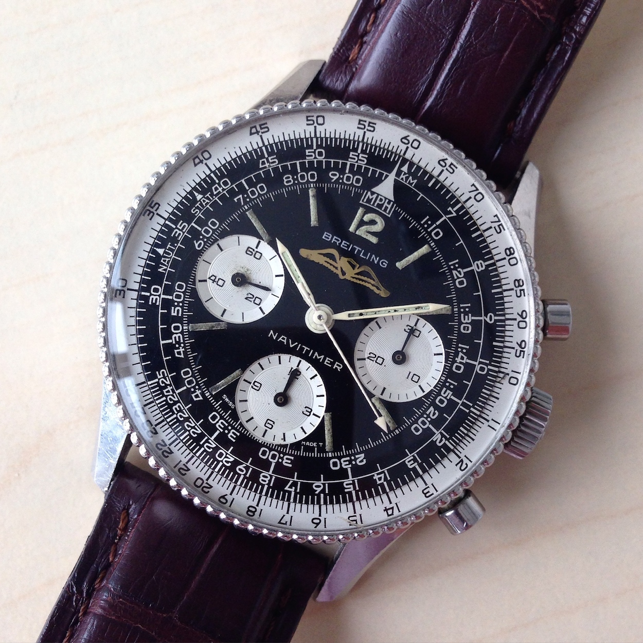 Breitling Navitimer 806 as received