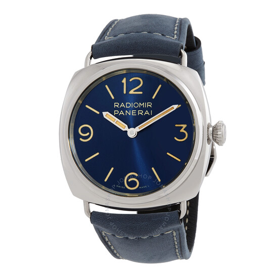 Panerai Radiomir Officine 45mm Automatic Blue Dial Men's Watch PAM01383 - 546x546
